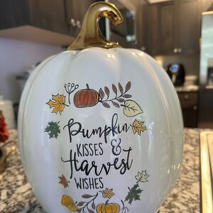 Pumpkin decor